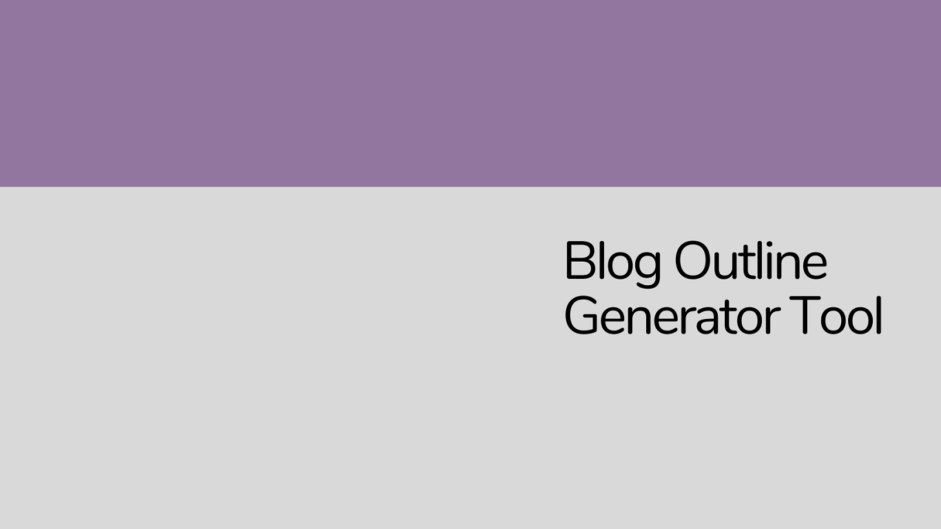 Top Free Ai Article Outline Generator S Ai Blog Outline Generator