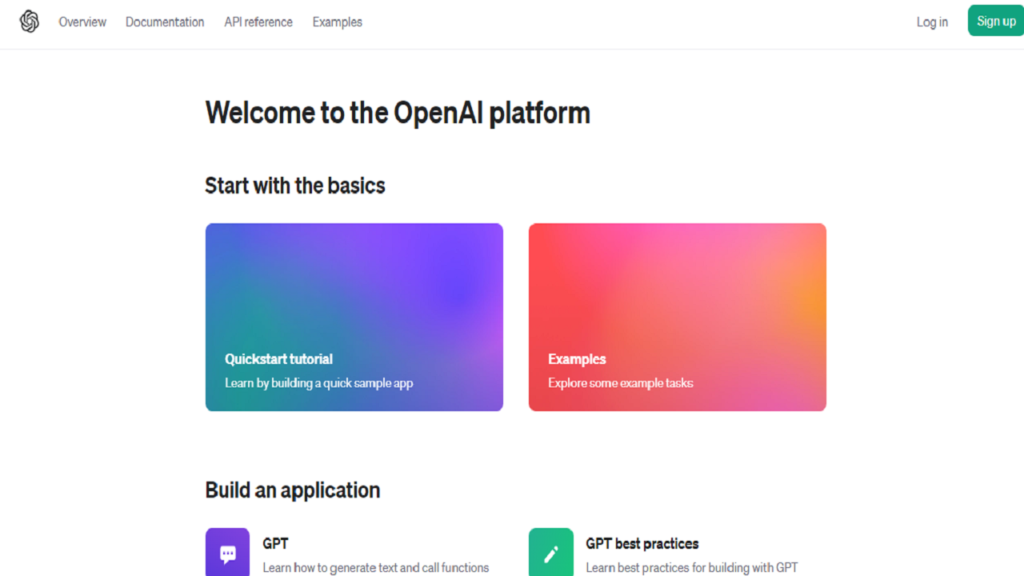 Create a free OpenAI account 