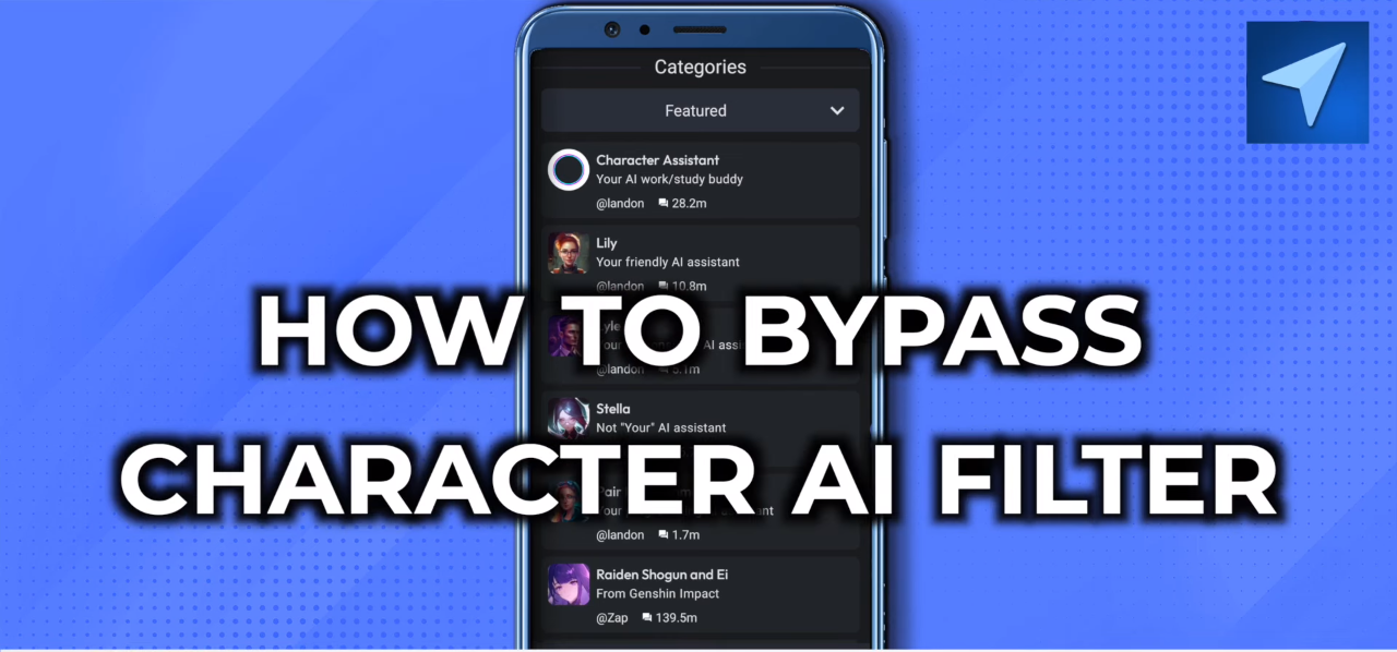 How to bypass Character AI filter?