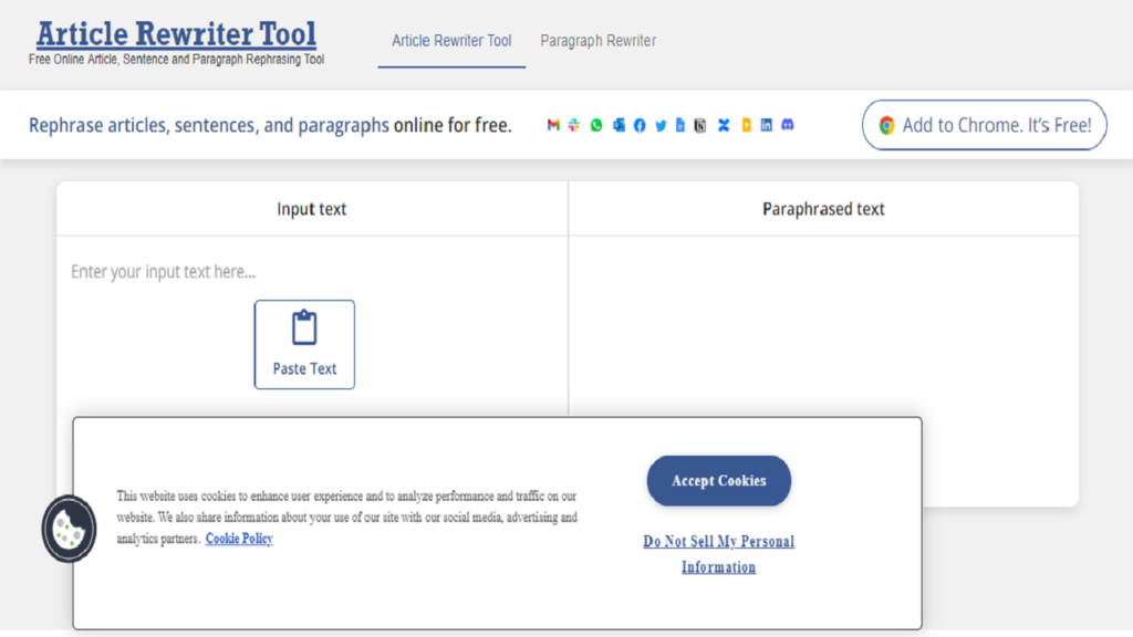 Article rewriter tool 