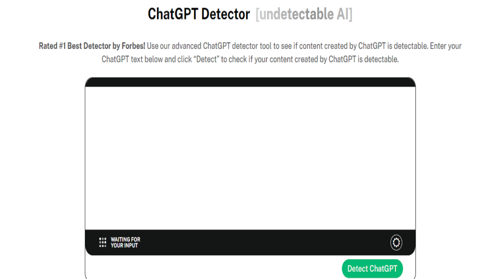 Undetectable AI ChatGPT Detector