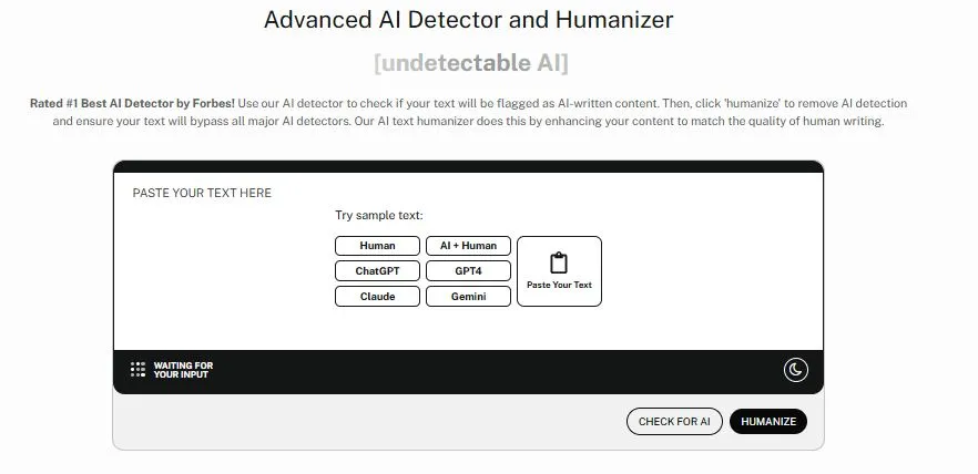 Introducing Undetectable AI