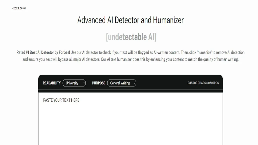 Undetectable AI Humanizer