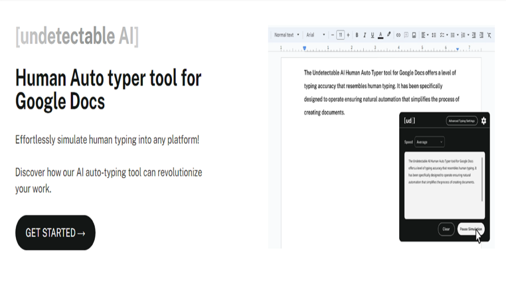 Why Choose Undetectable AI Human Auto Typer for Docs?