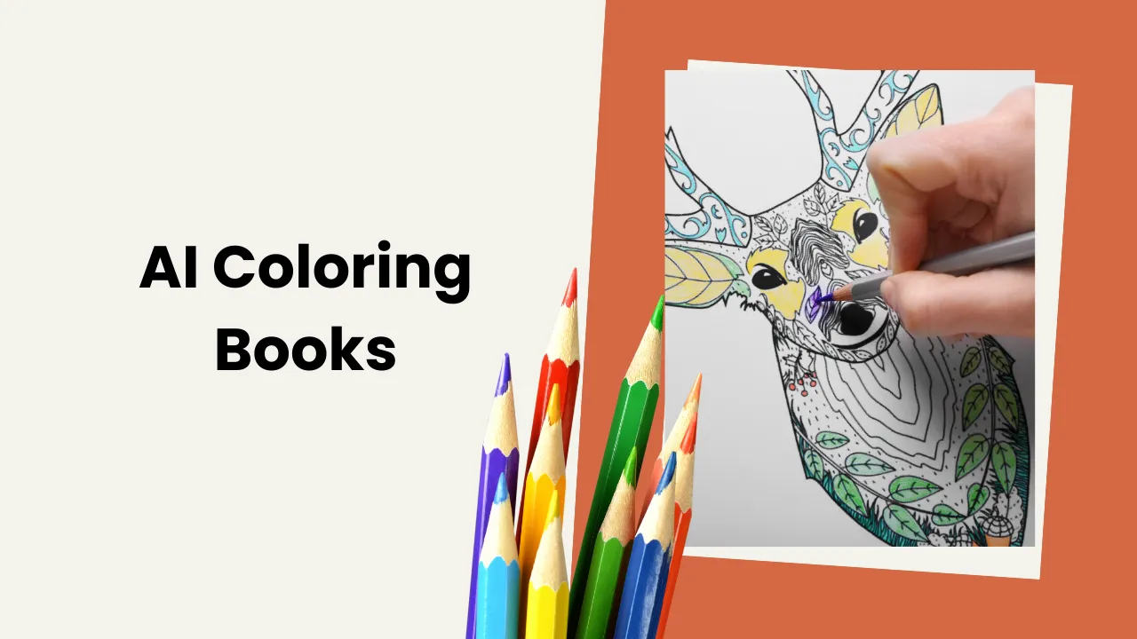 AI Coloring Books: Create a Coloring Book Using AI Art Generator