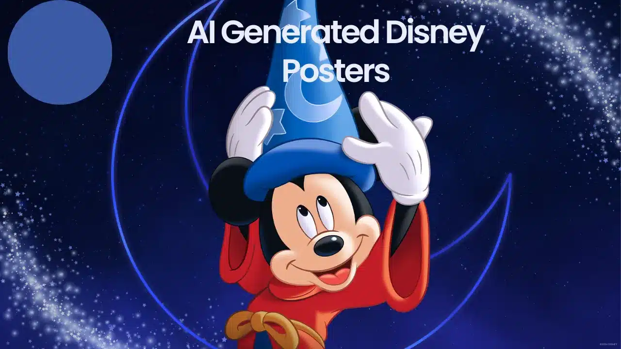 AI Generated Disney Posters: Use Disney AI Poster Generator to Create Disney Poster in 2024