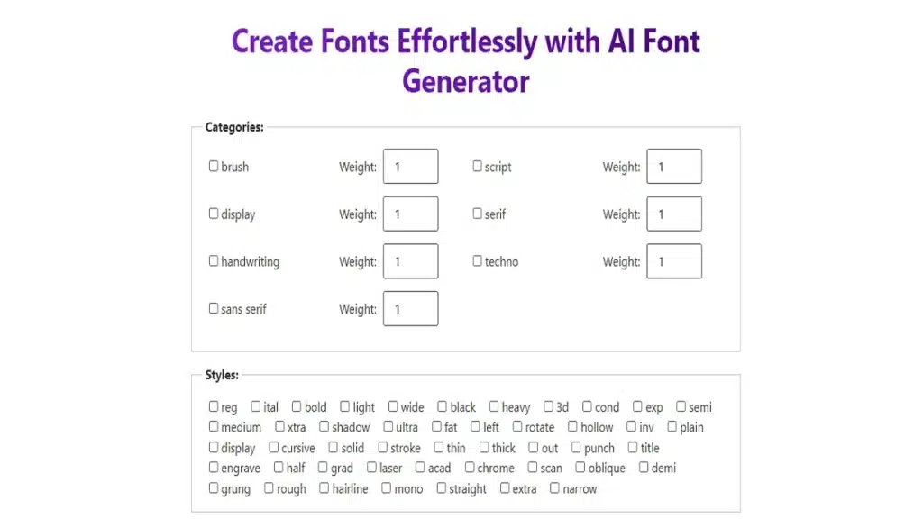 AICreate AI Font Generator Free