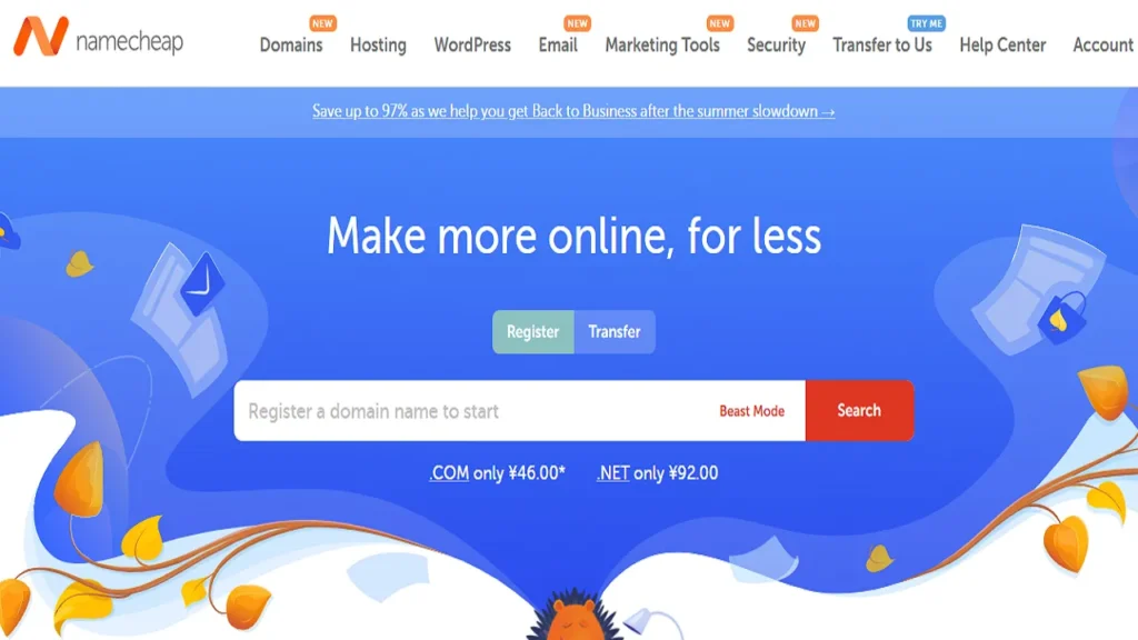 Register .AI Domains Using NameCheap