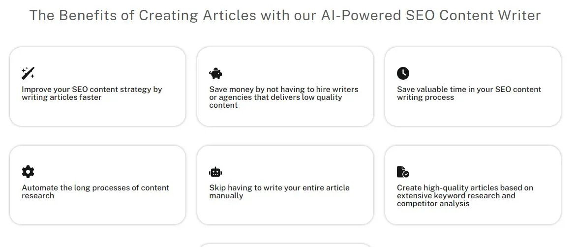 Benefits of Using the Undetectable AI SEO Writer