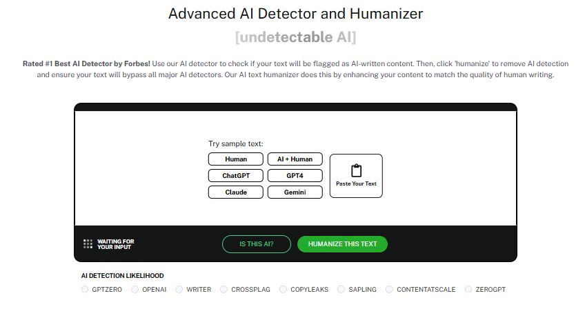 undetectable AI