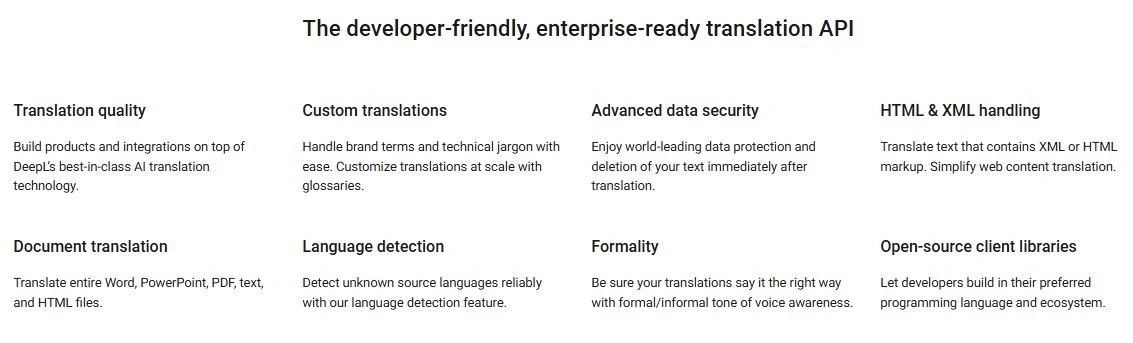 DeepL Pro and Enterprise Solutions