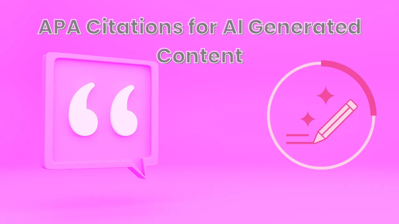 Does APA Have Citation for AI Generated Content?