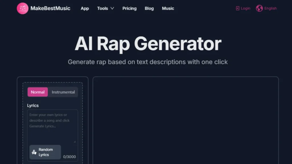 MakeBestMusic AI Rap Beat Generator