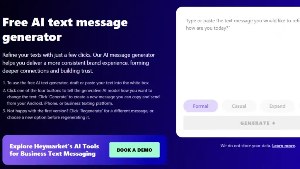 Heymarket: Smart Text Messaging with AI