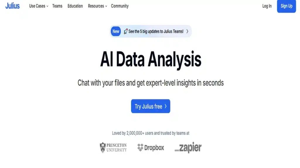 Julius AI: Your AI-Powered Graph Maker and Data Analyst
