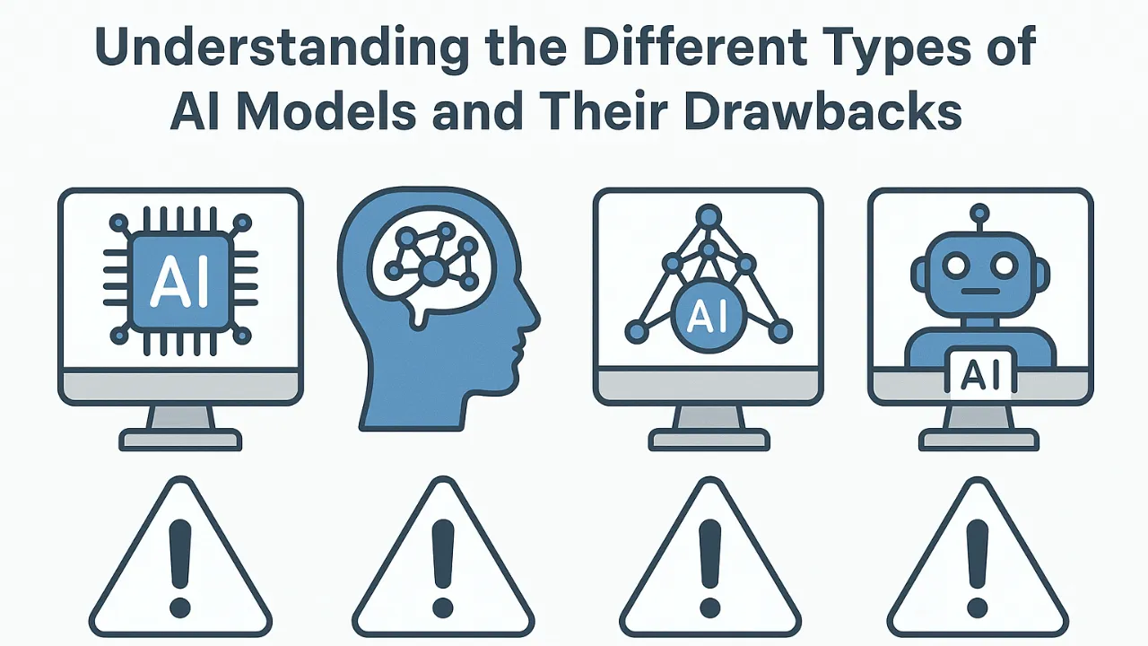 Understanding the Different Types of AI Models and Their Drawbacks in 2025