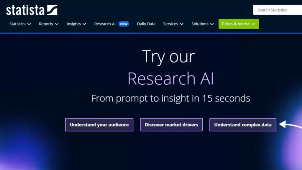 Statista Research AI