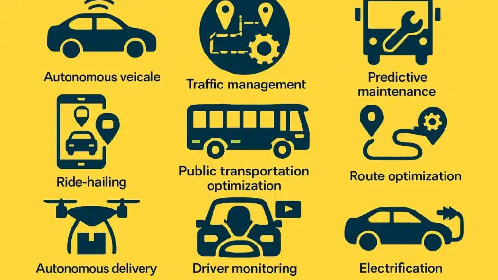 Top 9 Use Cases of How is AI Used in Transportation
