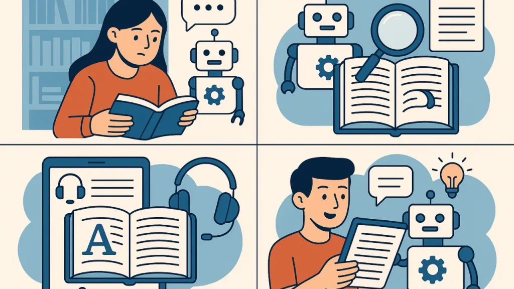 Use Cases of AI Tools for Reading Books