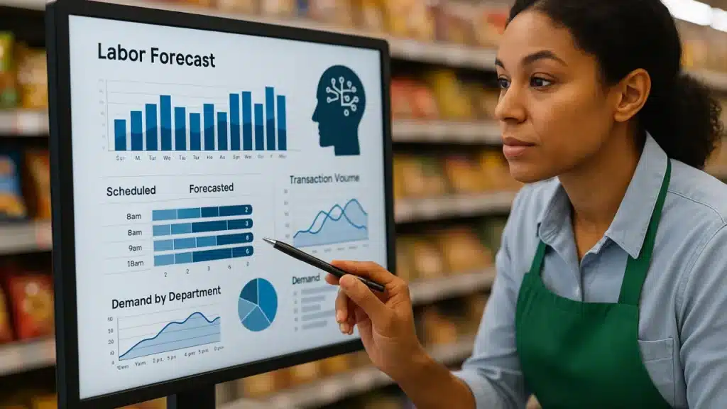 What are AI-Based Labor Forecasting Tools for Supermarkets?